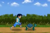 kaplumbağa fırlatma oyun
