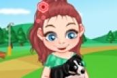 Little Girl Dress Up game