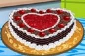 Hearted cake oyun