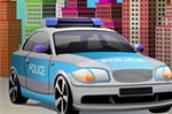 Park the police car game