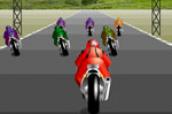 Racing motorcycle game