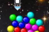 Space -colored balls game