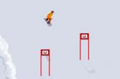 Olympic ski game