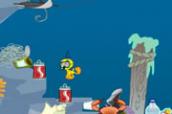 Tweety ocean cleaning game