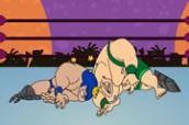 American wrestling game