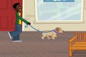 dog walking game