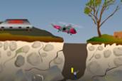 Recovery helicopter game